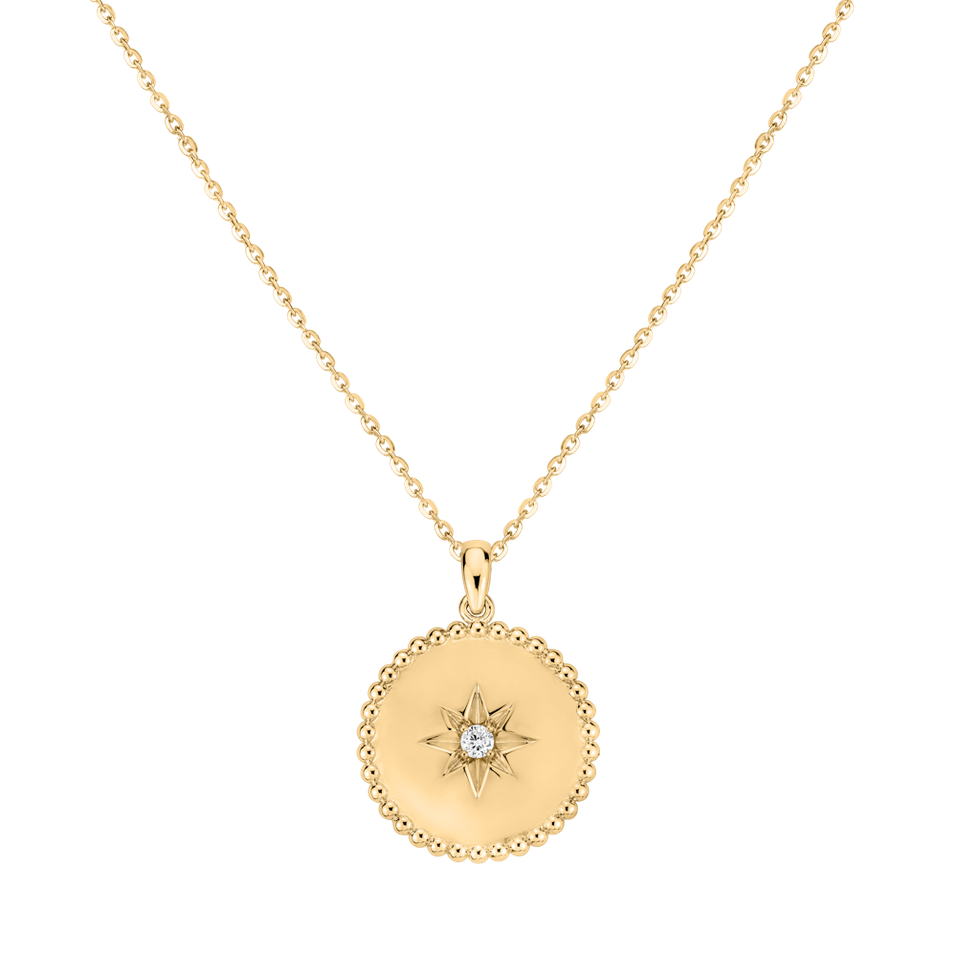 Náhrdelník s diamantem Star of Light