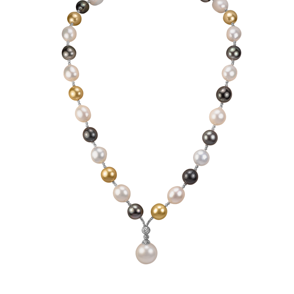 Náhrdelník s perlami Ocean Eclipse