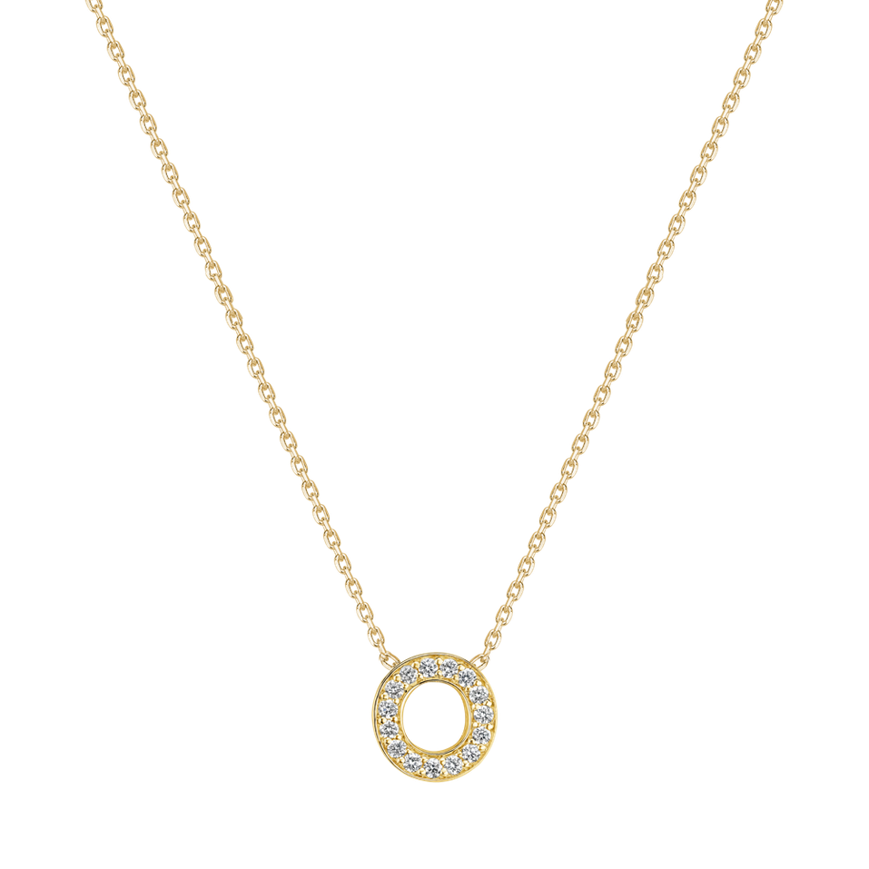 Přívěs s diamanty Twinkling  Letter