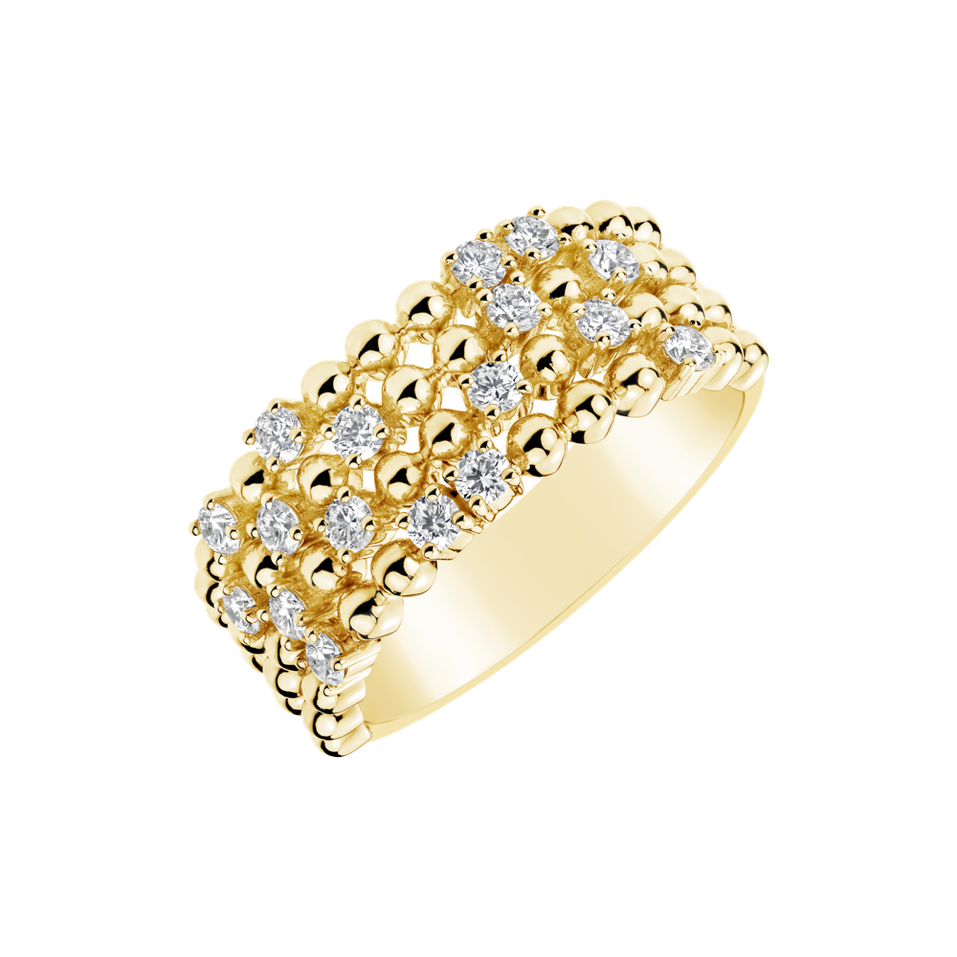 Prsten s diamanty Eladio