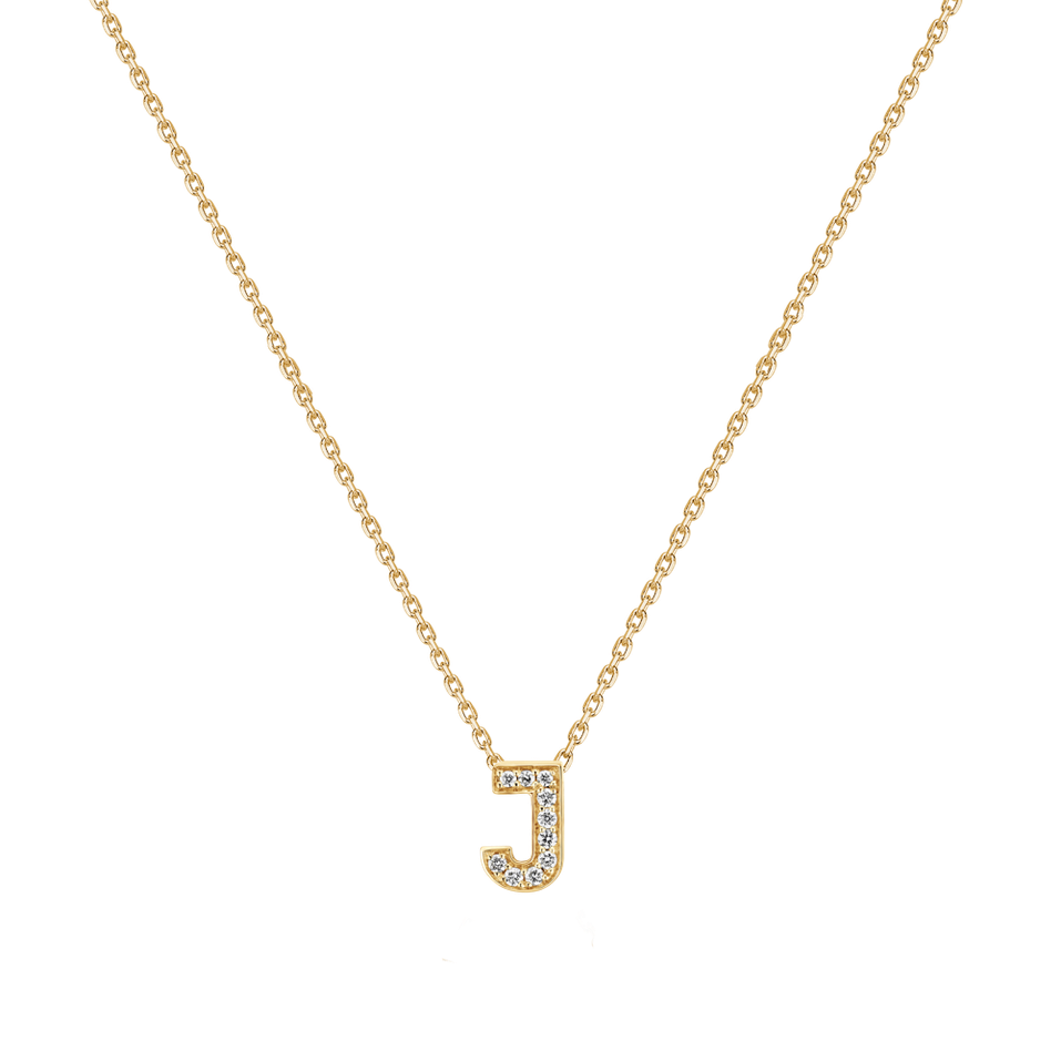 Přívěs s diamanty Twinkling  Letter