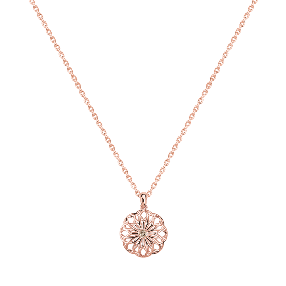 Náhrdelník s diamantem Le Soleil