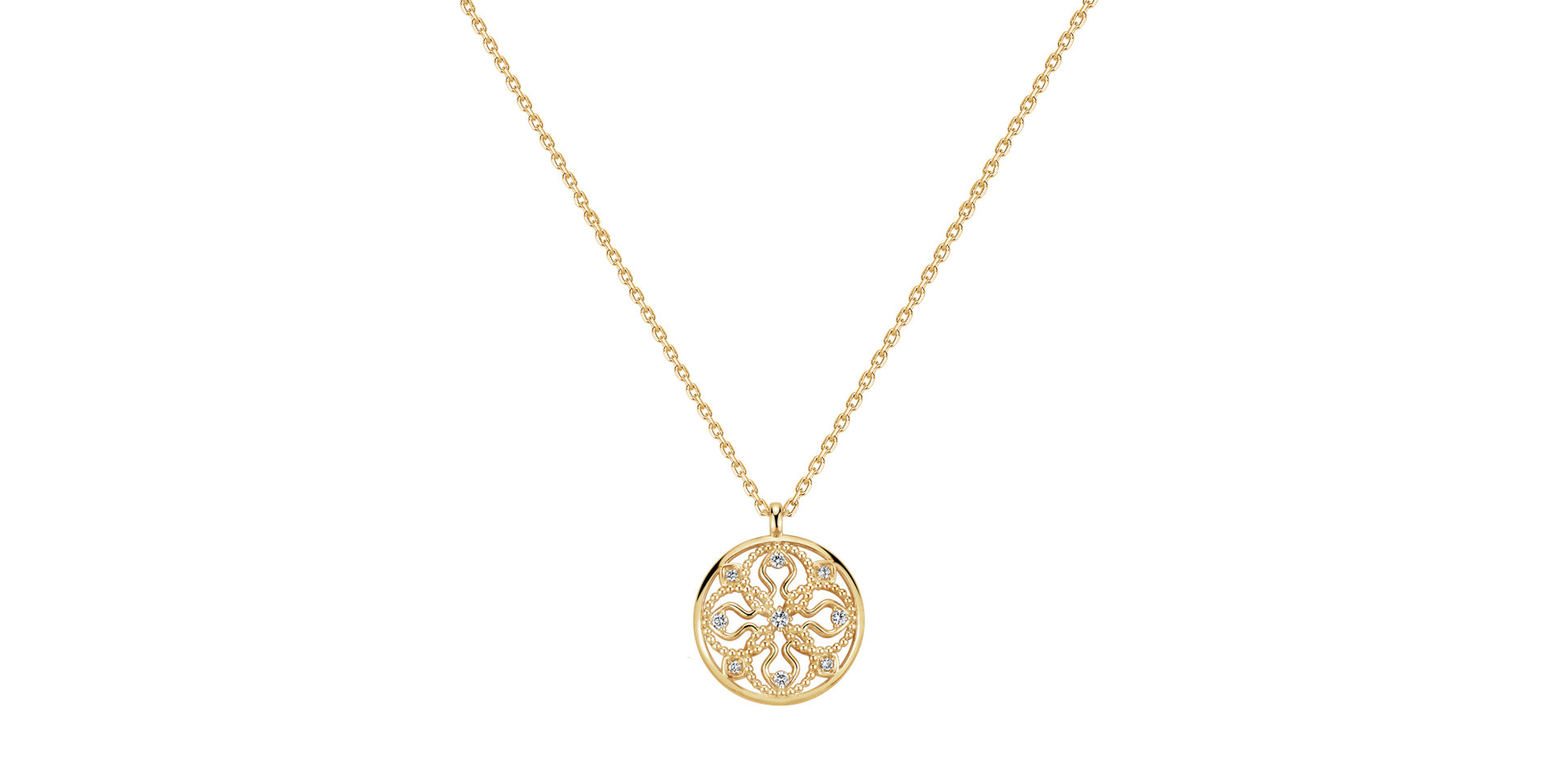 Náhrdelník s diamanty Aristeidis