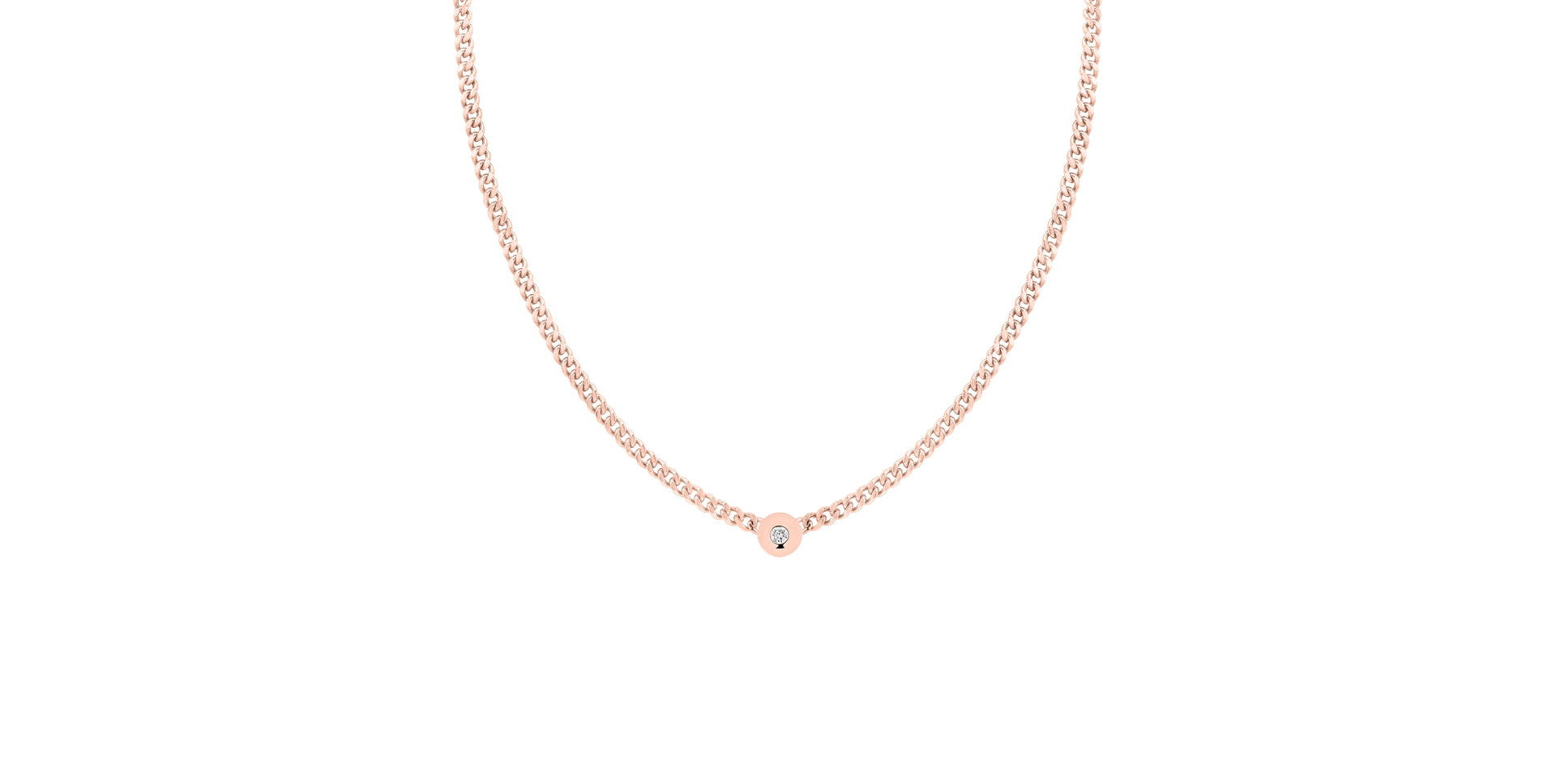 Náhrdelník s diamantem Circle of Clarity