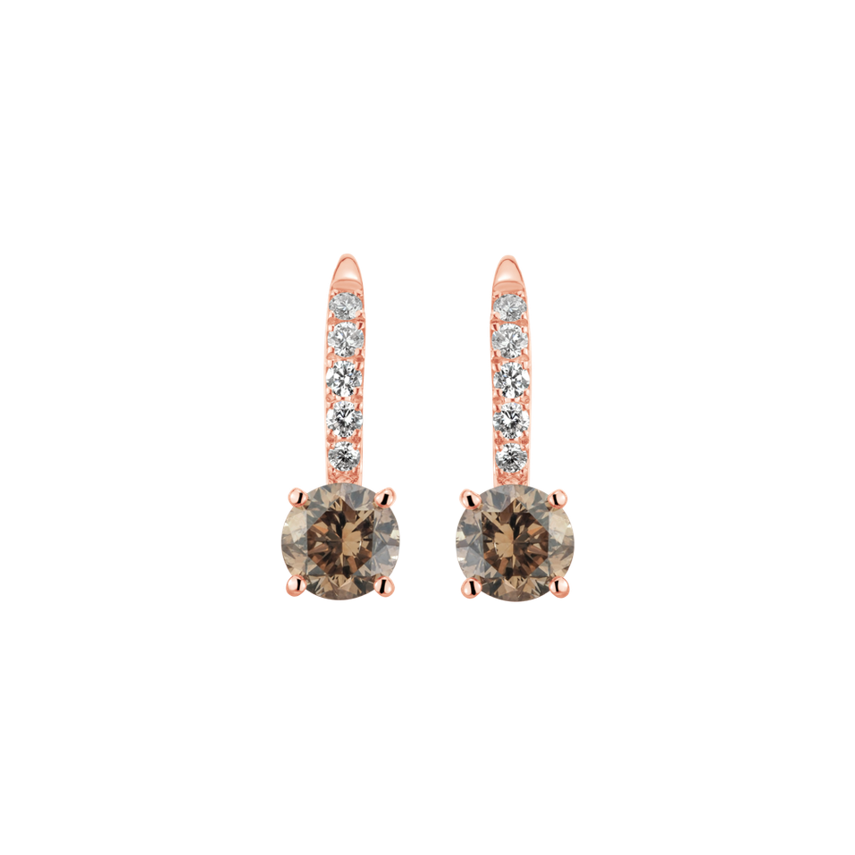 Náušnice s diamanty Evoria