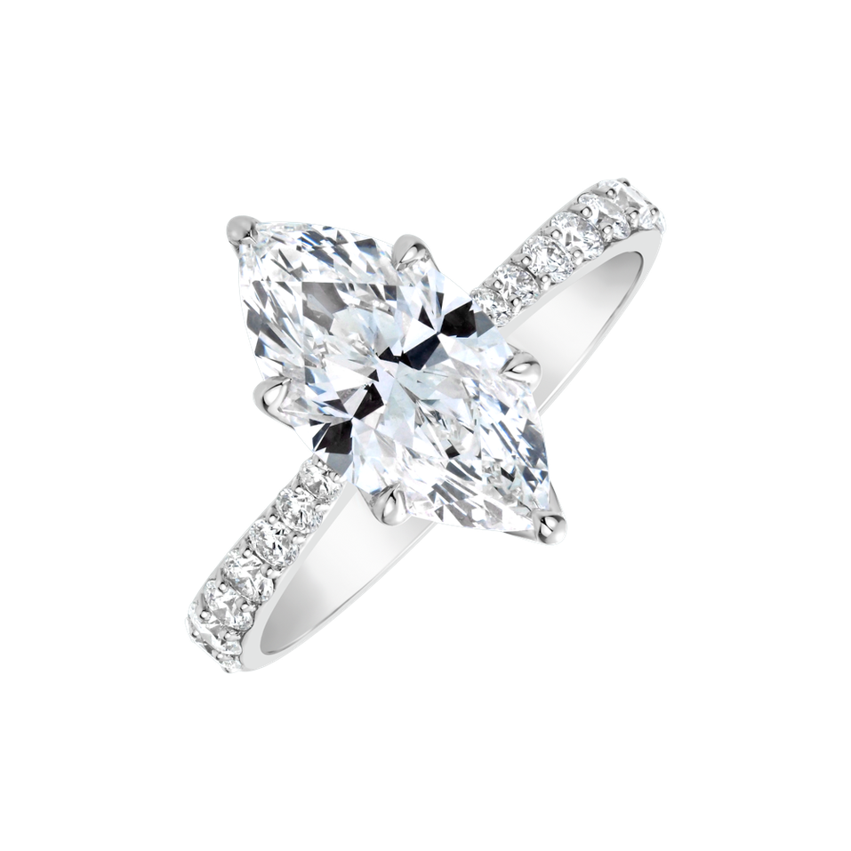 Prsten s diamanty Victoriano