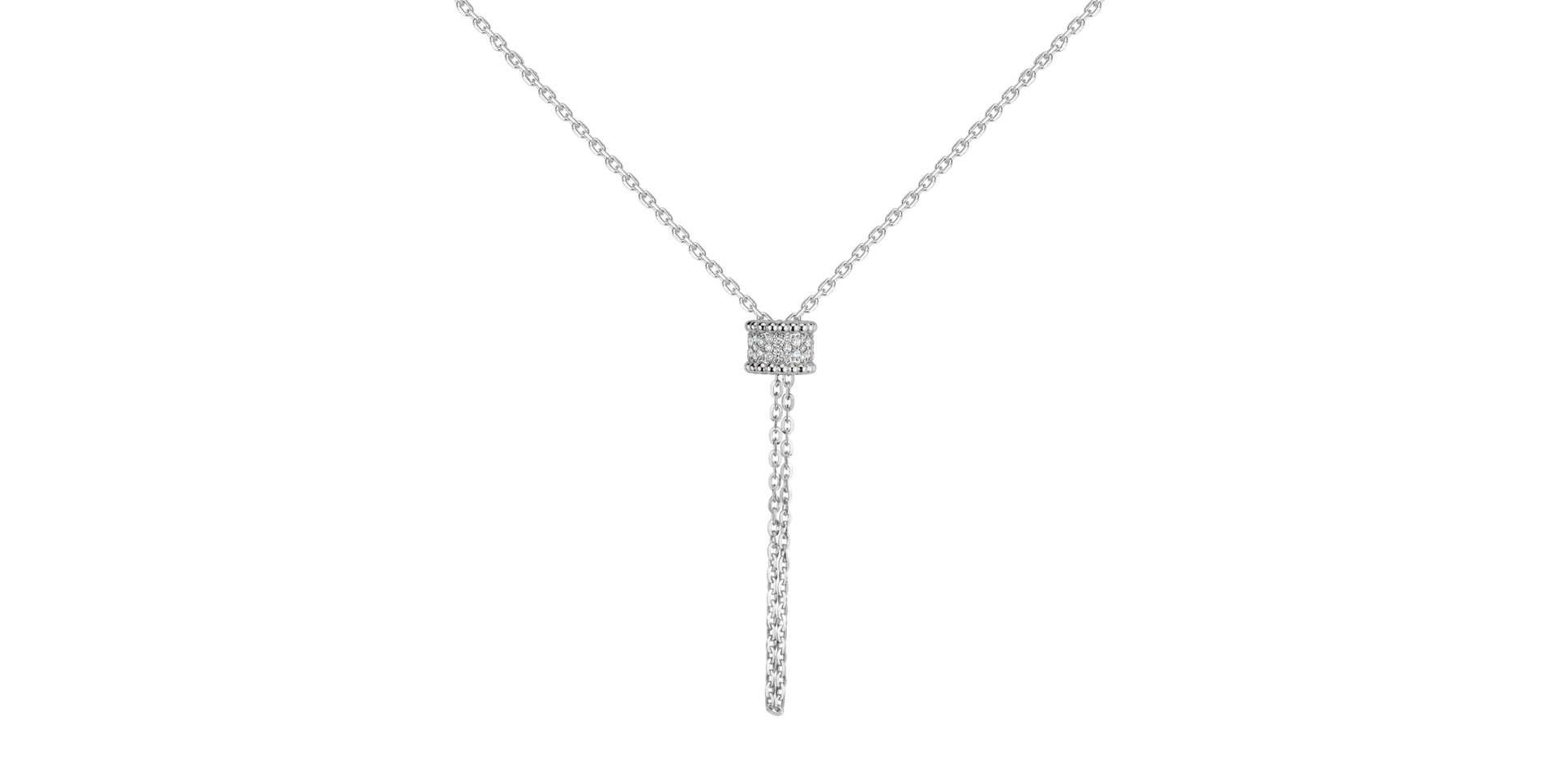 Náhrdelník s diamanty Evia