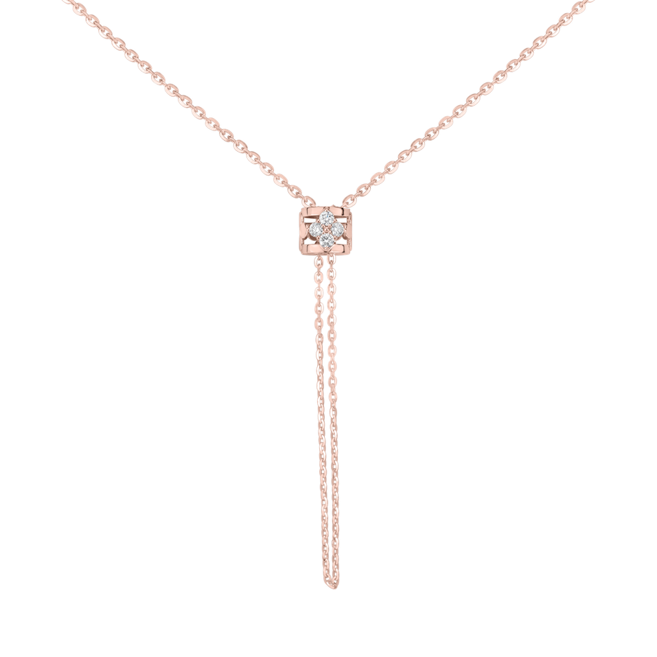 Náhrdelník s diamanty Virela