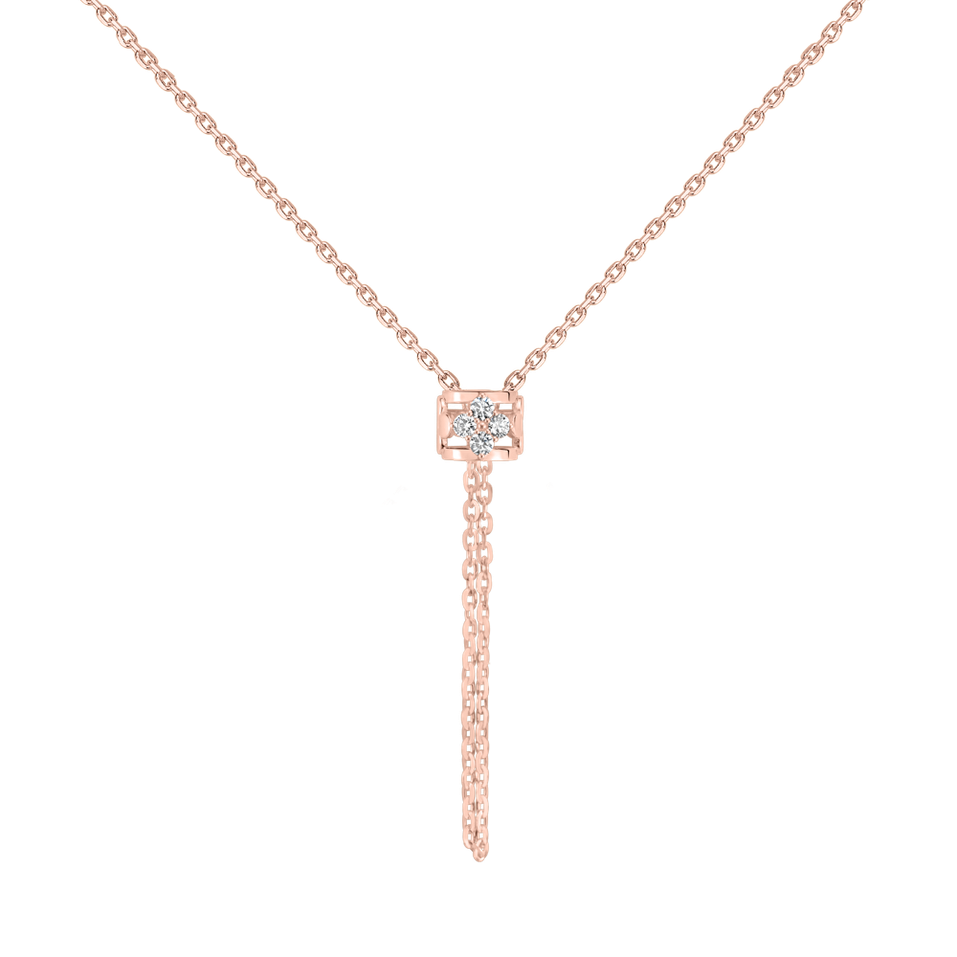 Náhrdelník s diamanty Ziela