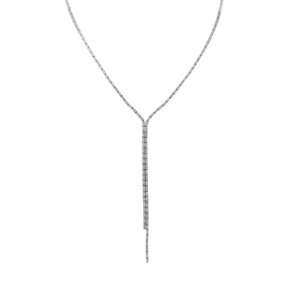 Náušnice s diamanty Luxury Touch