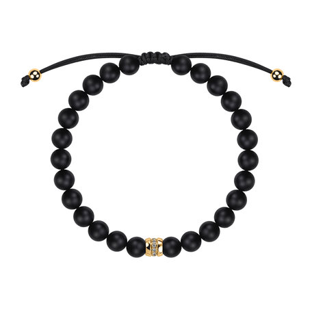 Náramek s diamanty a acháty Winter Gift