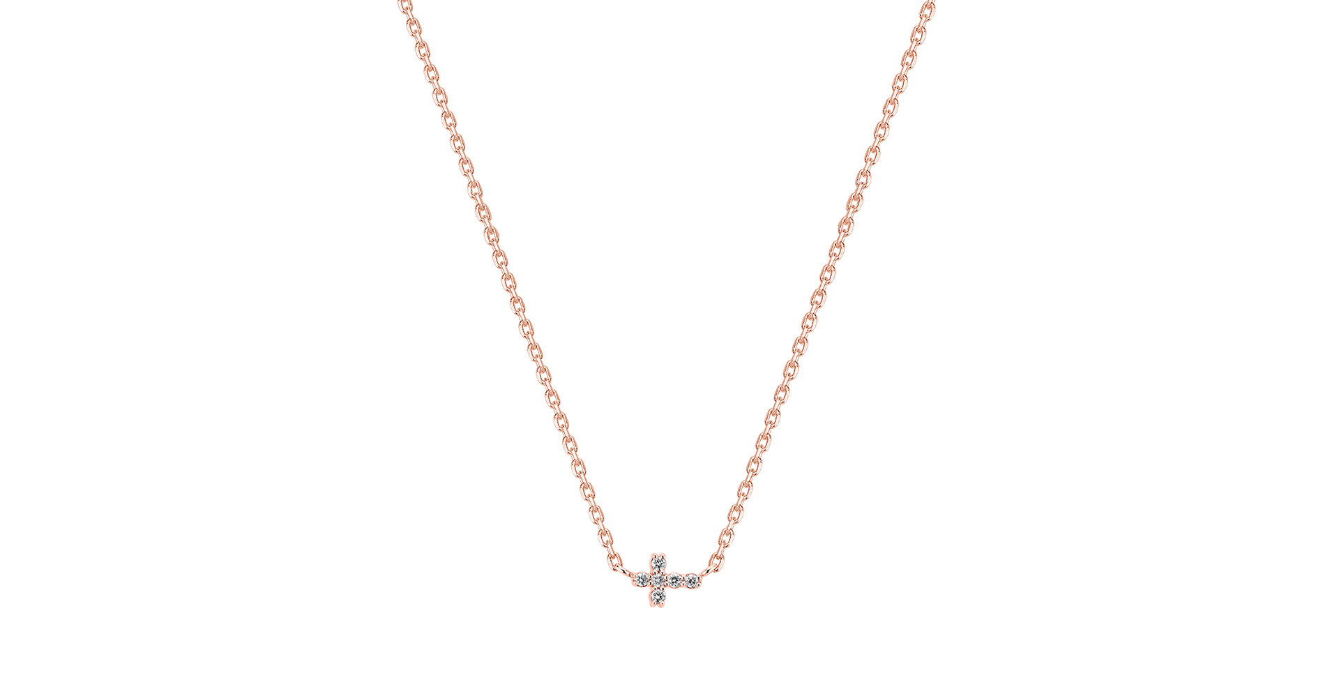 Náhrdelník s diamanty Grace in Light