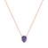 Náhrdelník s ametystem Drop2