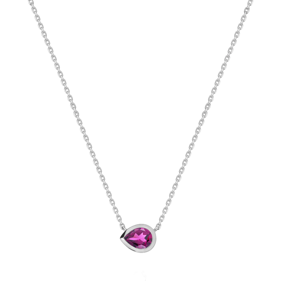 Náhrdelník s rhodolitem Solara Drop