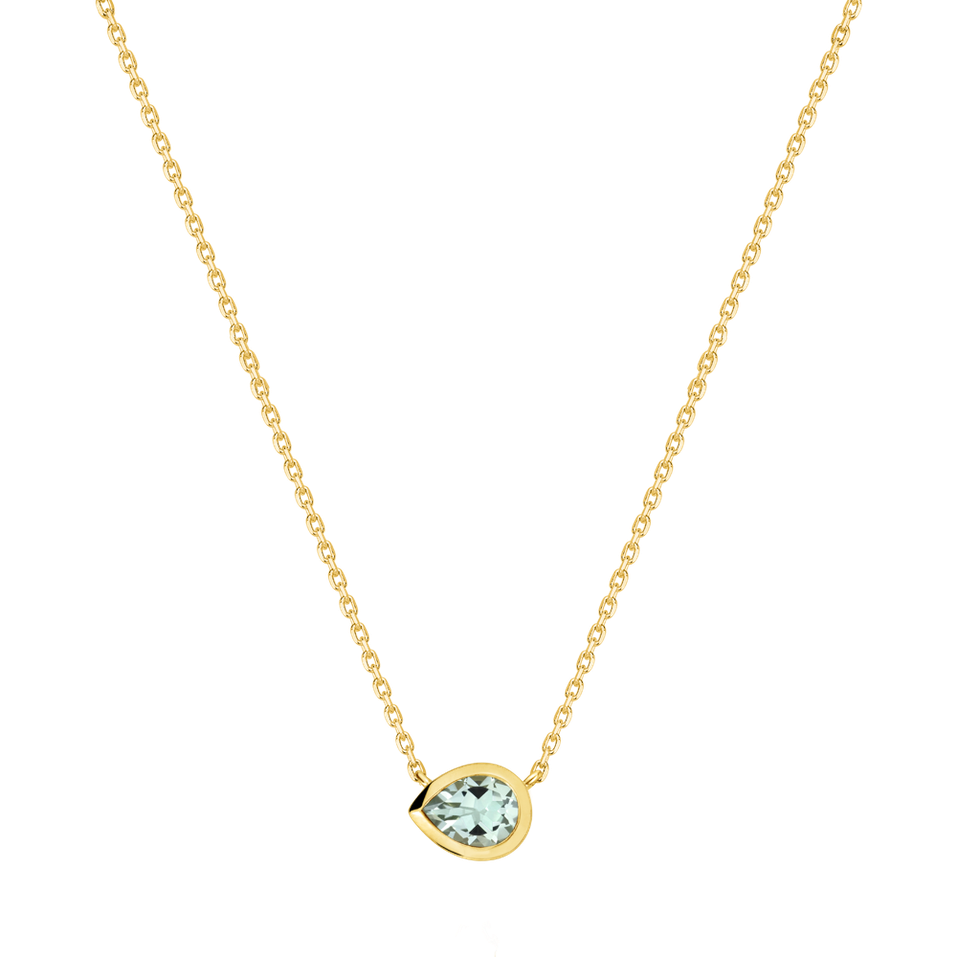 Náhrdelník s ametystem Solara Drop