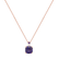 Náhrdelník s diamantem a ametystem Imelda2