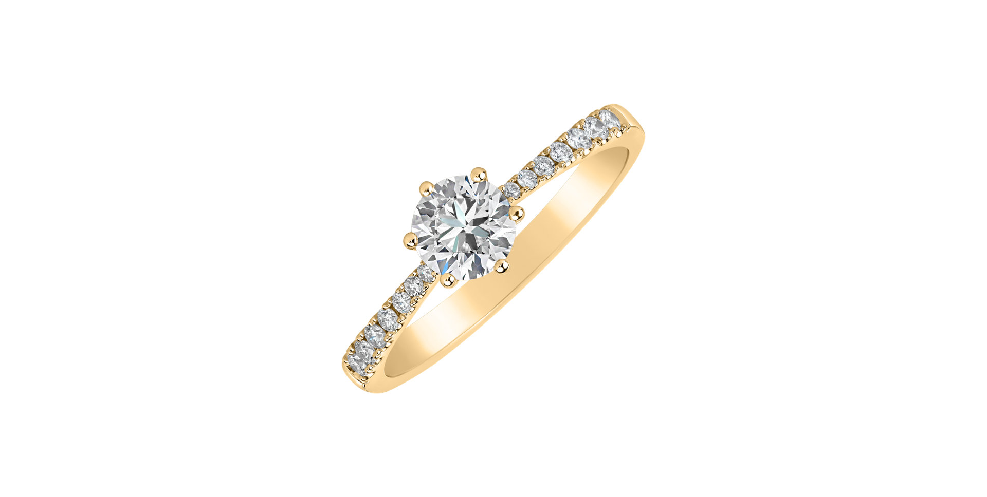 Prsten a diamanty Classic Dew