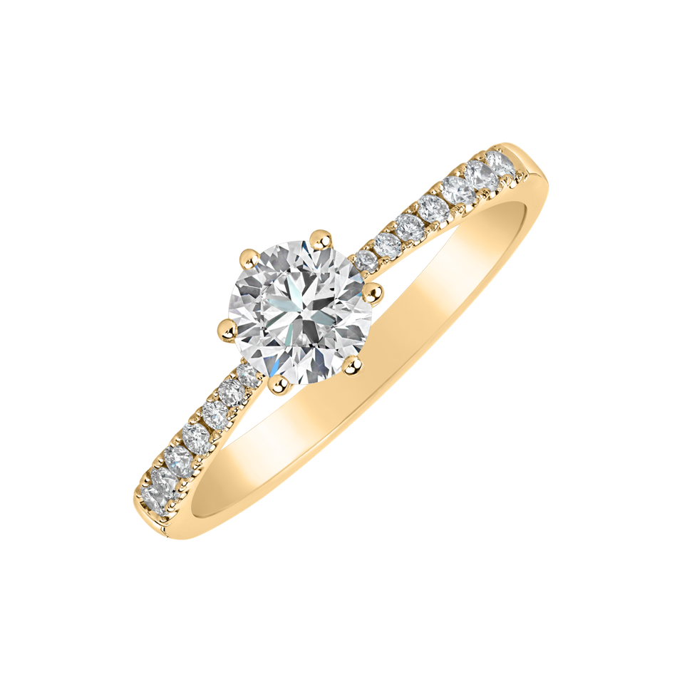 Prsten a diamanty Classic Dew