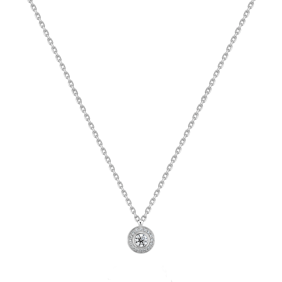 Náhrdelník s diamanty Mephe