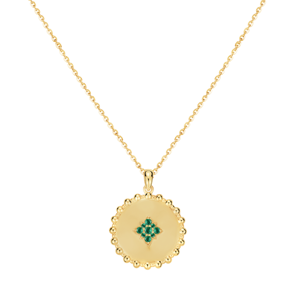 Náhrdelník se smaragdy Piece of Sun