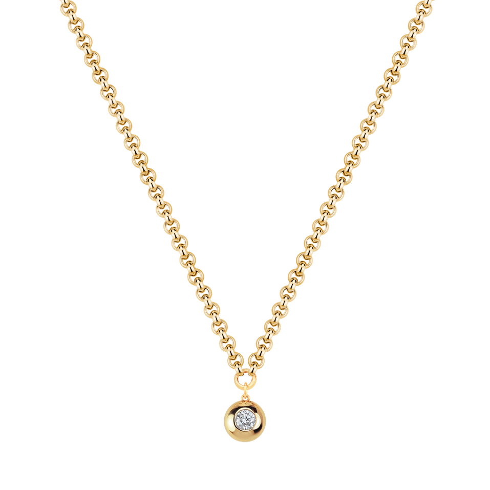 Náhrdelník s diamantem The Bold