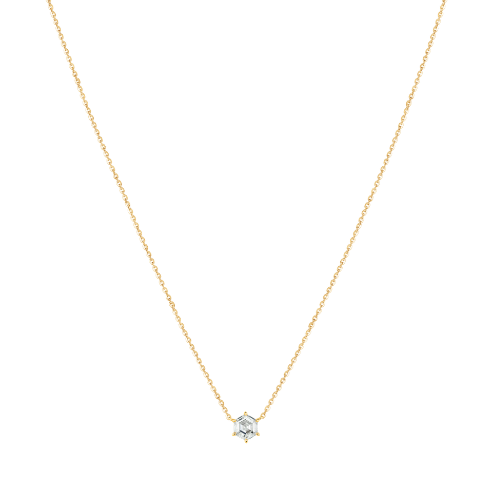 Náhrdelník s diamantem Vega