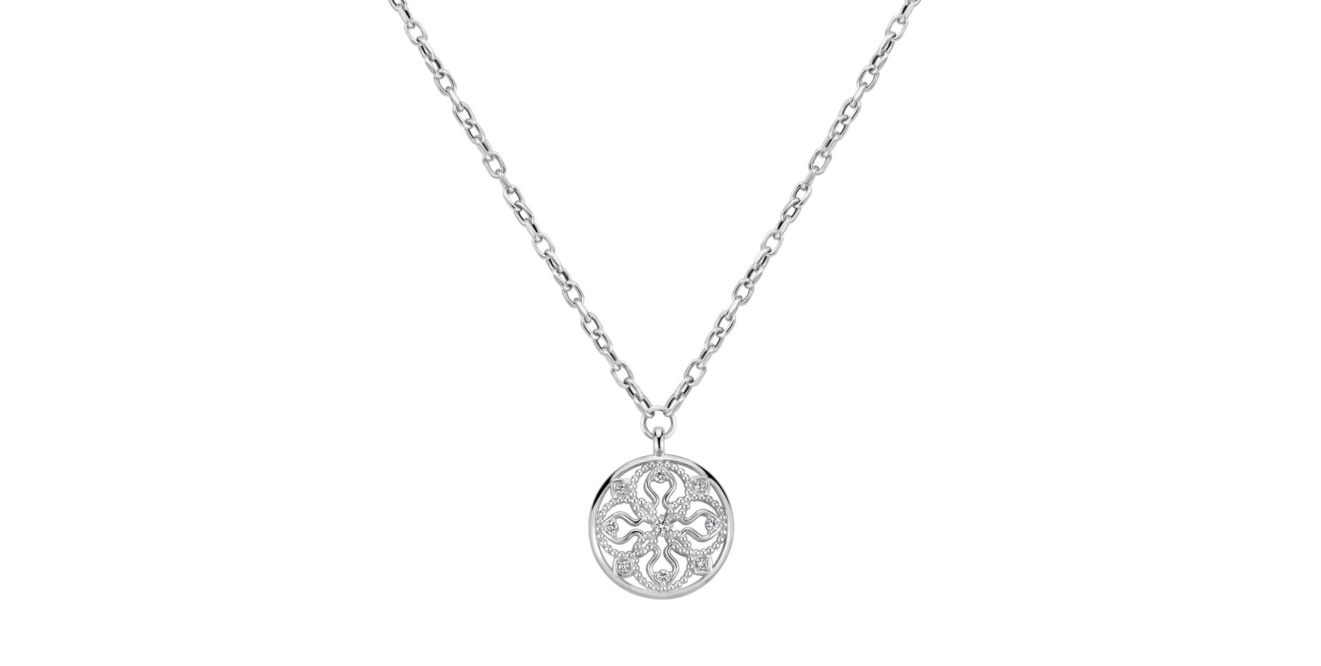 Náhrdelník s diamanty Aristos