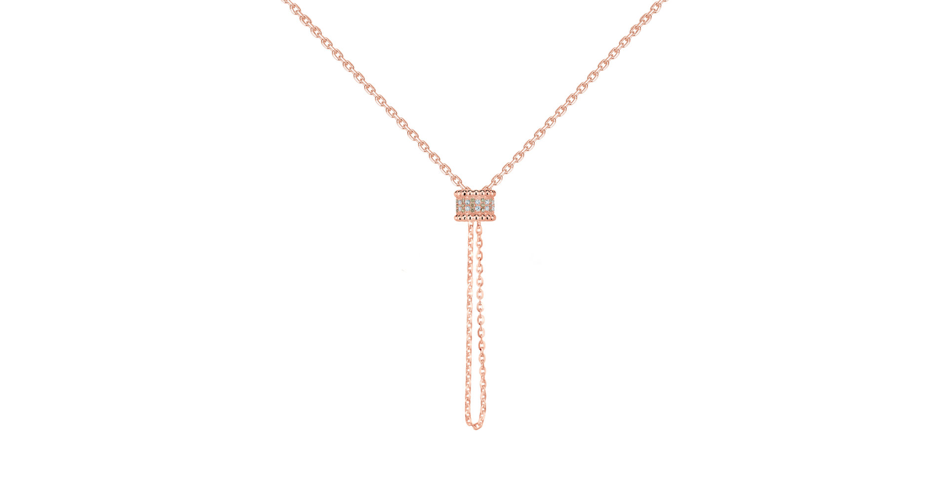 Náhrdelník s diamanty Evia