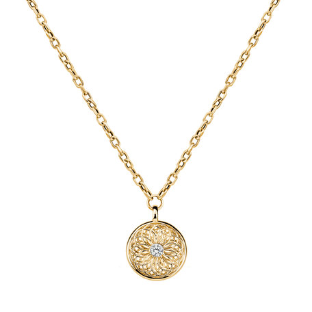 Náhrdelník s diamantem Lumare