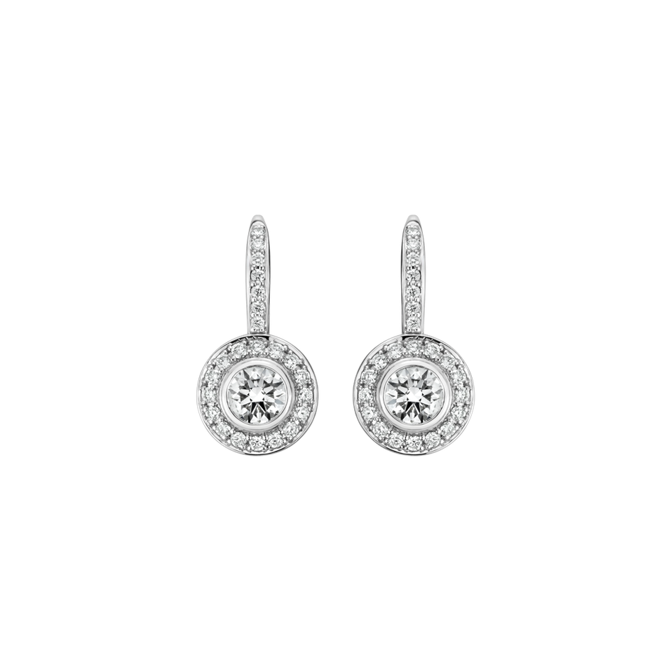 Náušnice s diamanty Alora