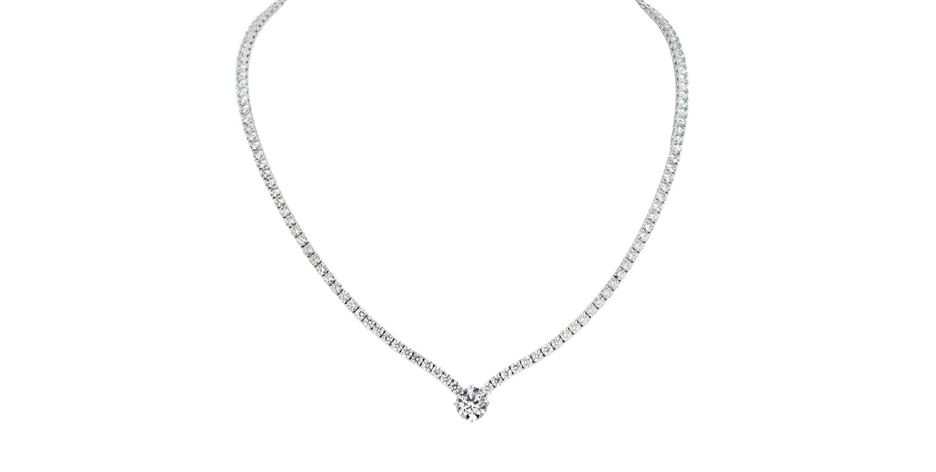 Náhrdelník s diamanty Gremory