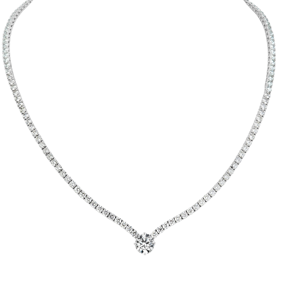 Náhrdelník s diamanty Gremory