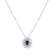 Náhrdelník s diamanty a safírem Queen of Sapphire1