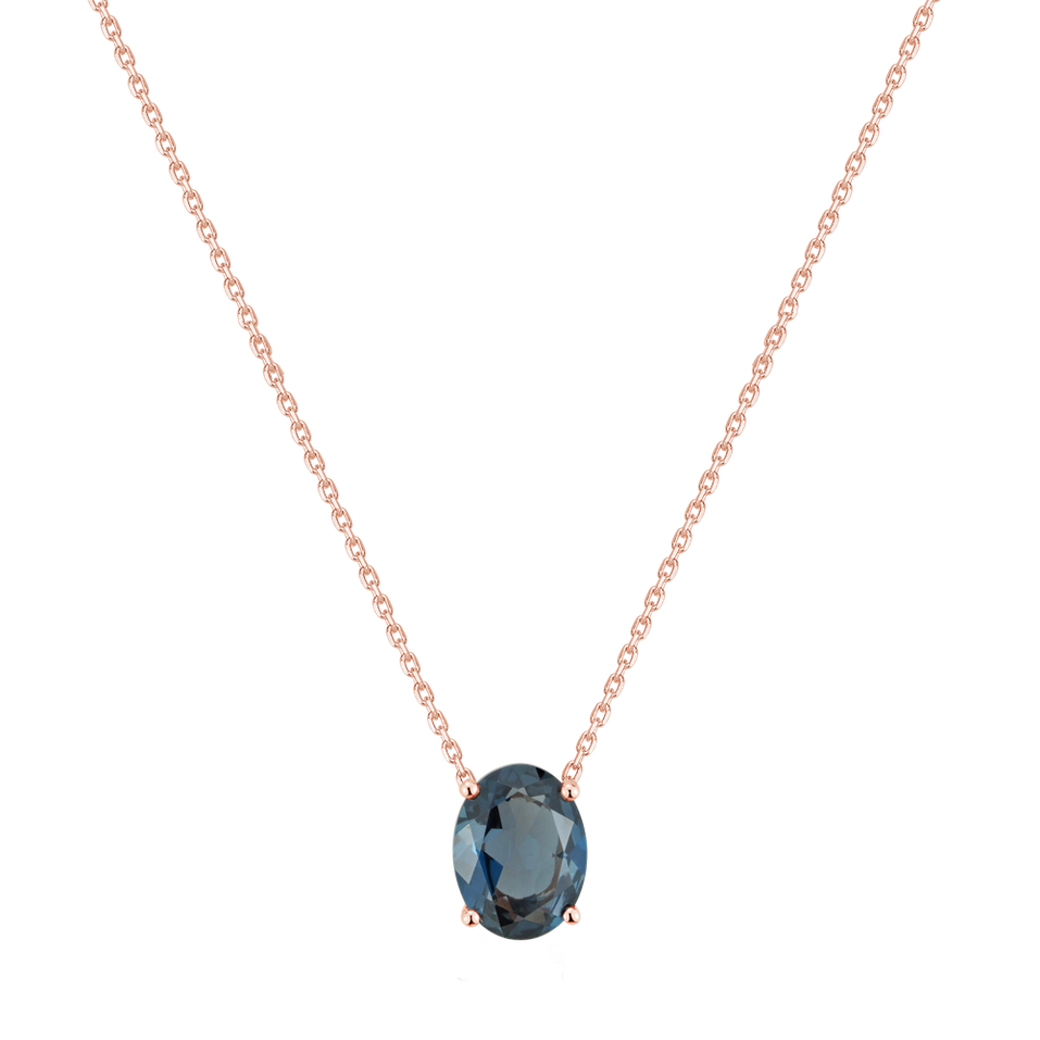 Náhrdelník s topazem Mystic Abyss