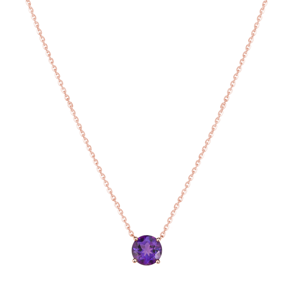 Náhrdelník s ametystem Nauticalia