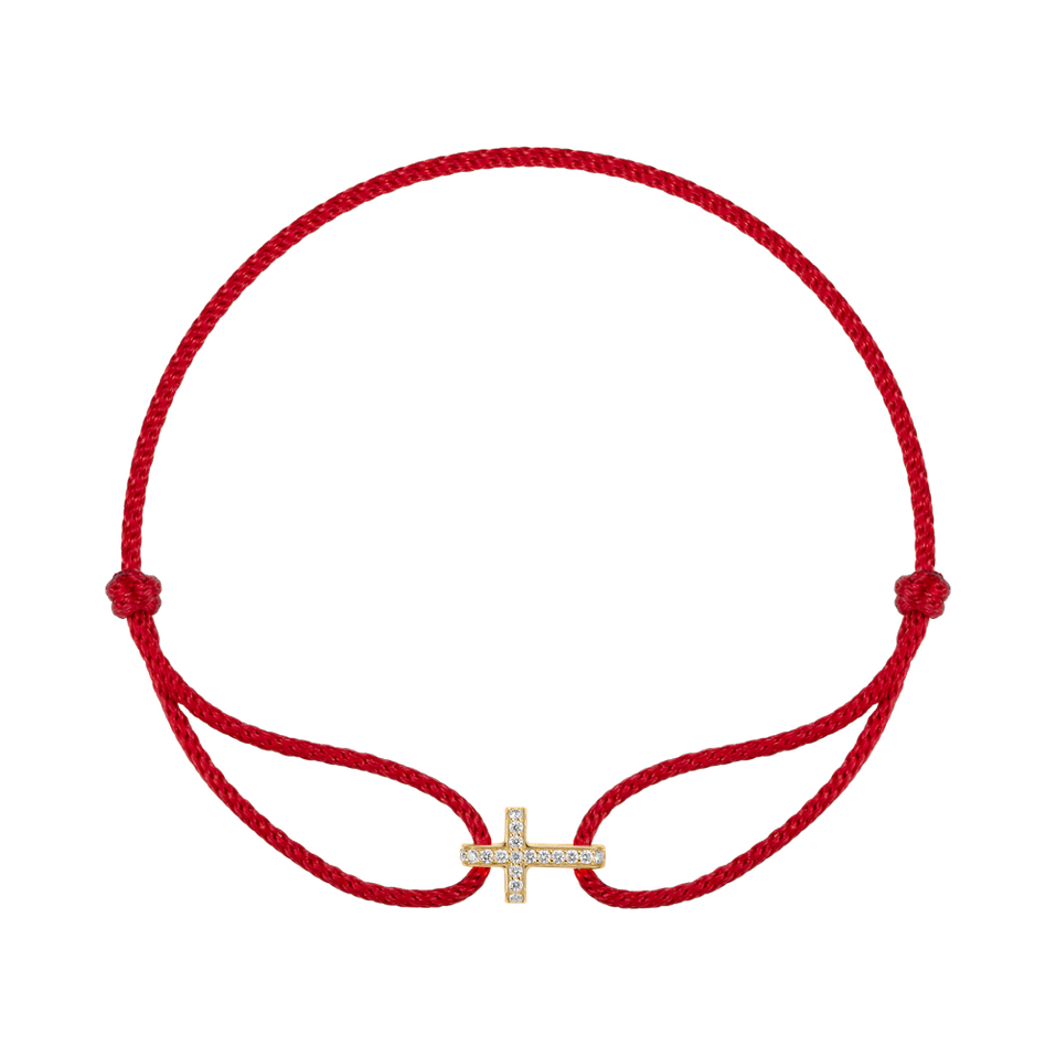 Náramek s diamanty The Light of Faith