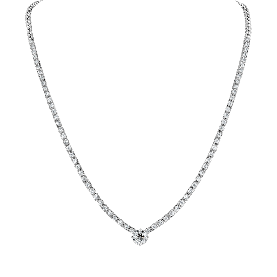 Náhrdelník s diamanty Gremory