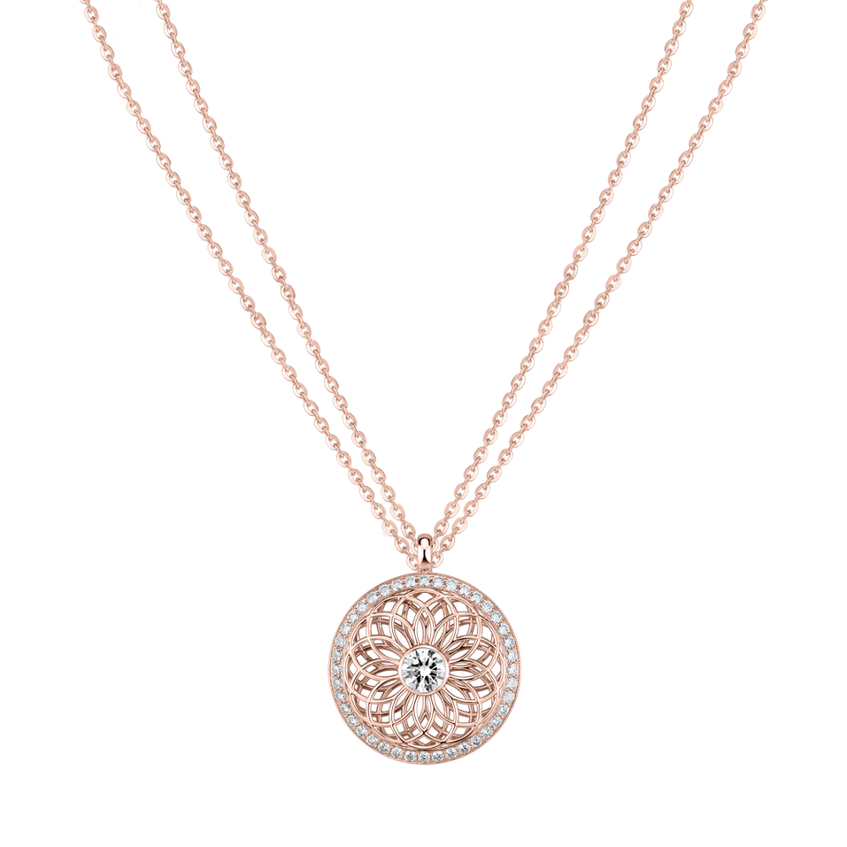 Náhrdelník s diamanty Heart of Star