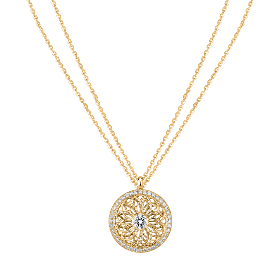 Náhrdelník s diamanty Heart of Star