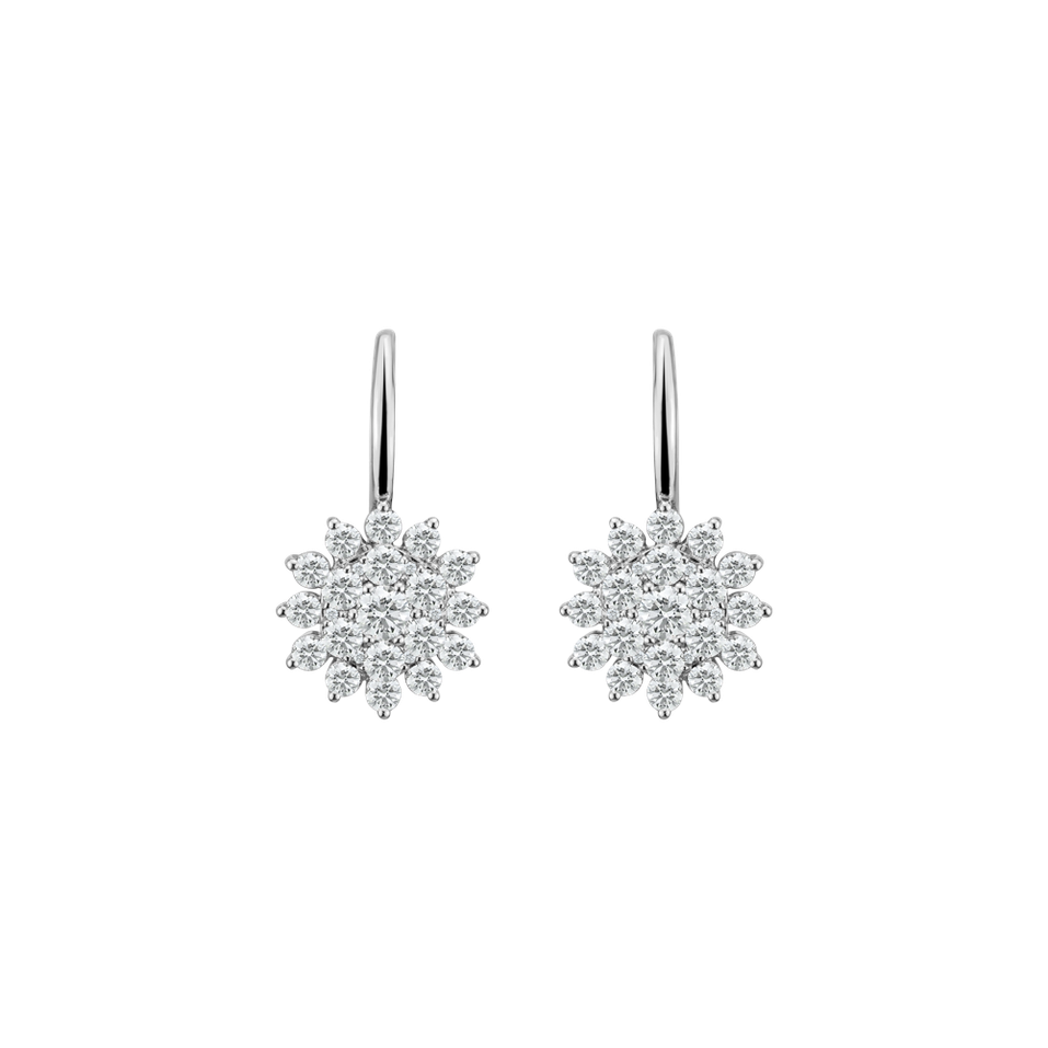 Náušnice s diamanty Evening Sky