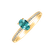 Prsten s diamanty a apatitem Meliora2