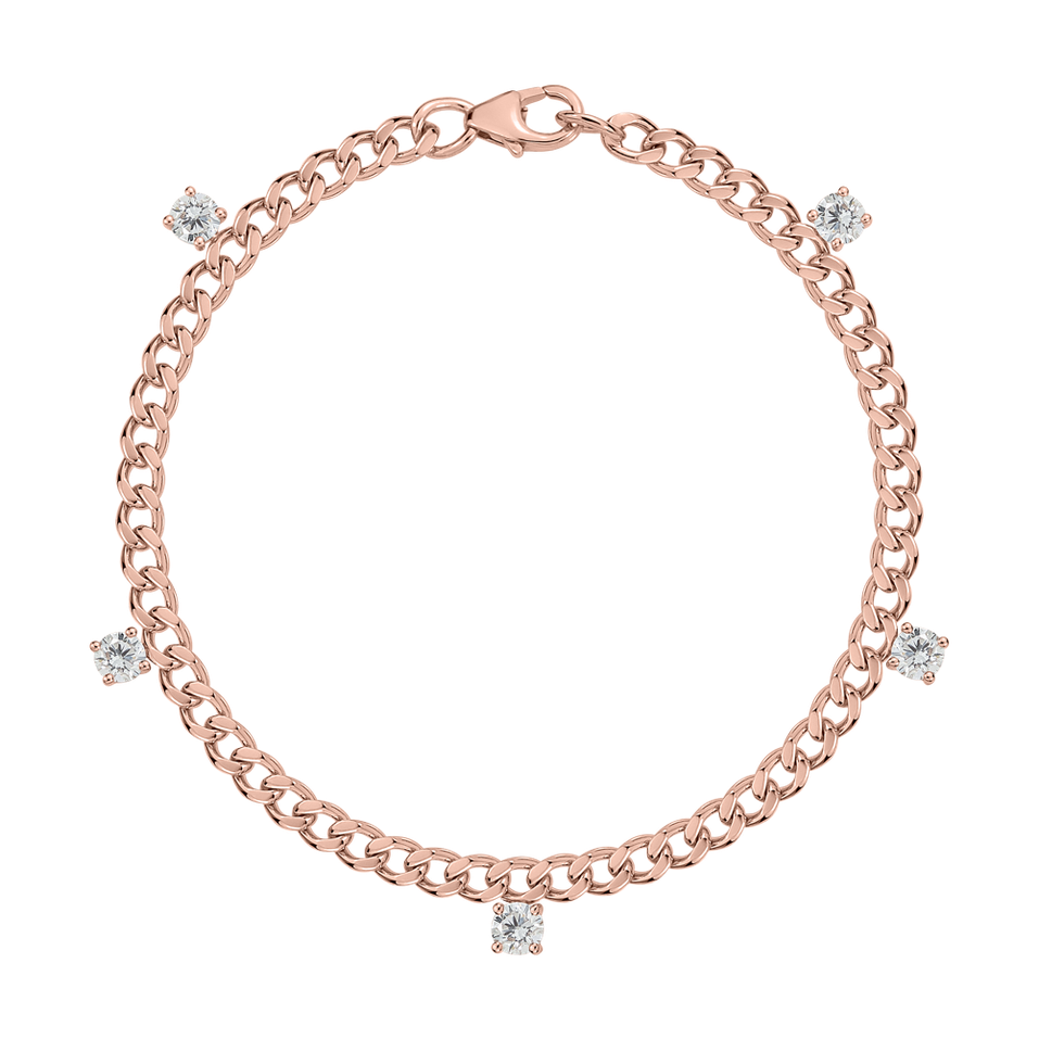 Náramek s diamanty Weight of Wealth