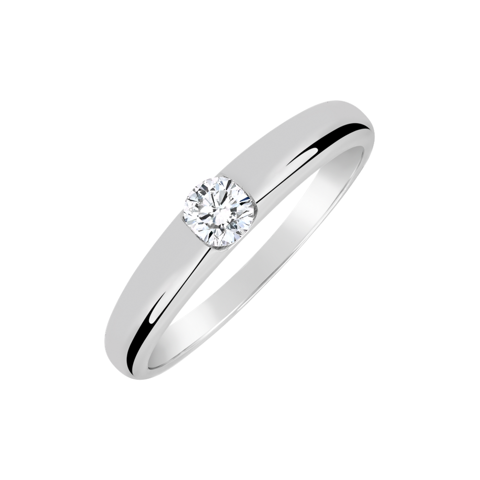 Prsten s diamantem Tender Love