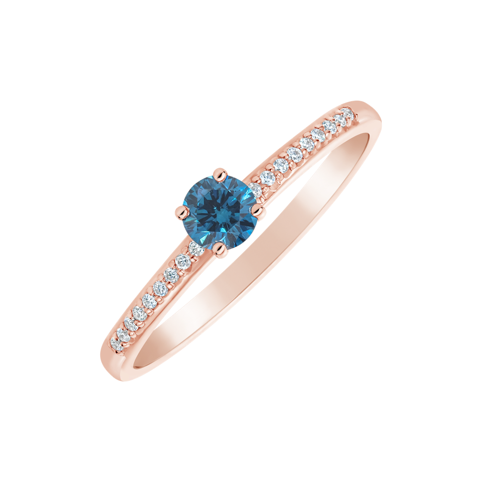 Prsten s diamanty Oroncio