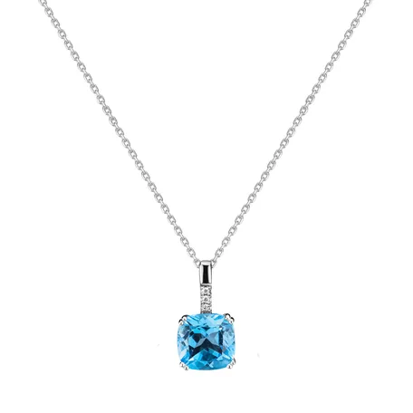 Přívěs s diamanty a topazem Moonlight Gem