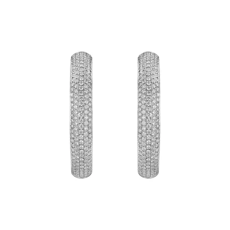 Náušnice s diamanty Solid Luxury