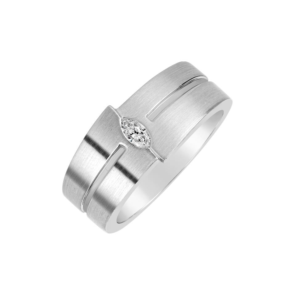 Prsten s diamantem Chromatic Beauty