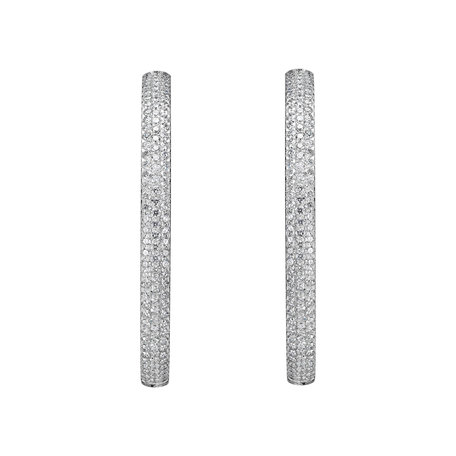 Náušnice s diamanty Vernia