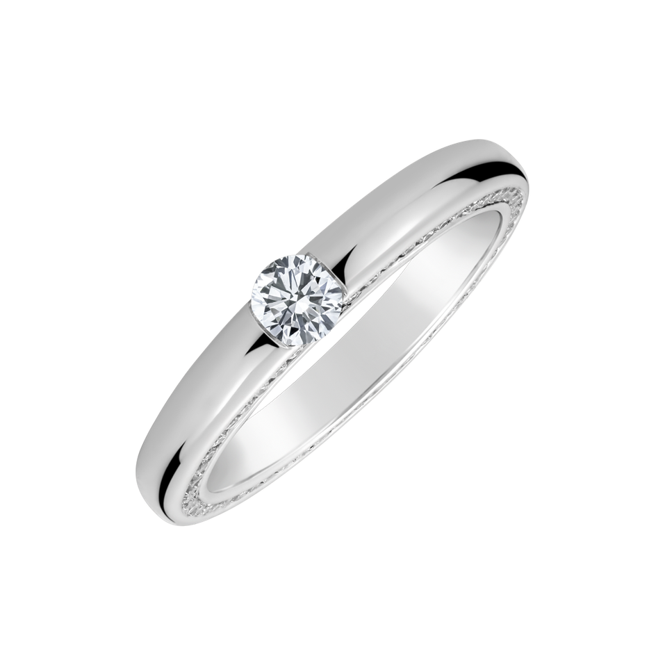 Prsten s diamanty Diamond signature
