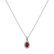 Náhrdelník s rubínem a diamanty Realm Hope2